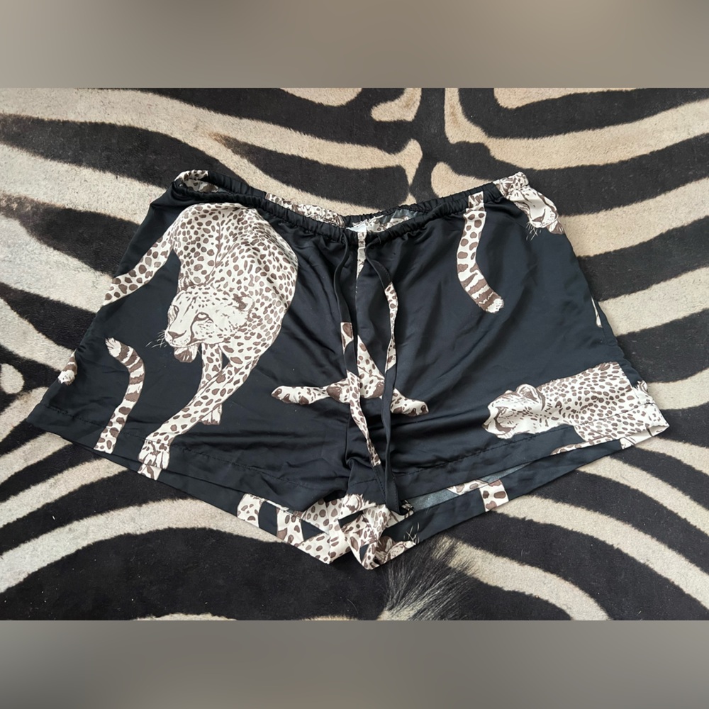Satin shorts